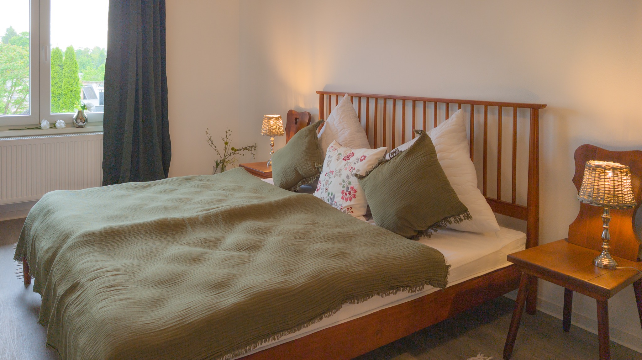 Heidi – Schlafzimmer mit Doppelbett